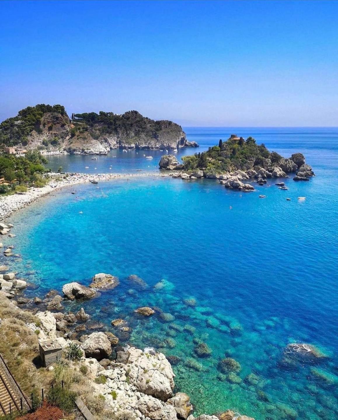 Mare Roccia Beachfront Apartment Taormina Dış mekan fotoğraf